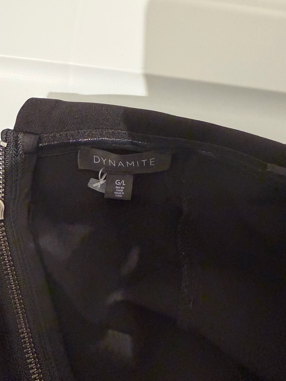Dynamite Black Strapless Tube Camisole - Picture 4 of 4